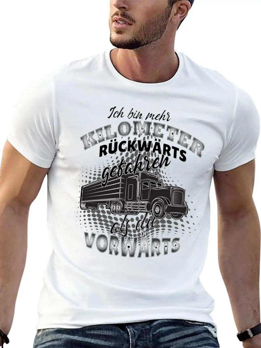 Truck Driver T Shirt Stylish Everyday T-Shirt – Unisex Basic Cotton Tee