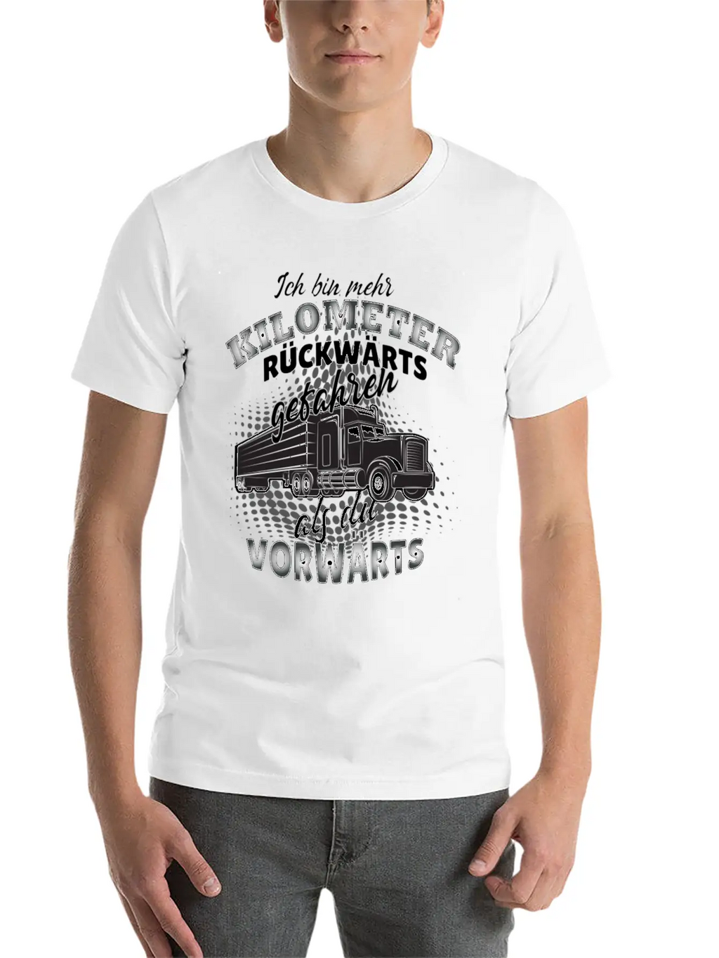 Truck Driver T Shirt Stylish Everyday T-Shirt – Unisex Basic Cotton Tee