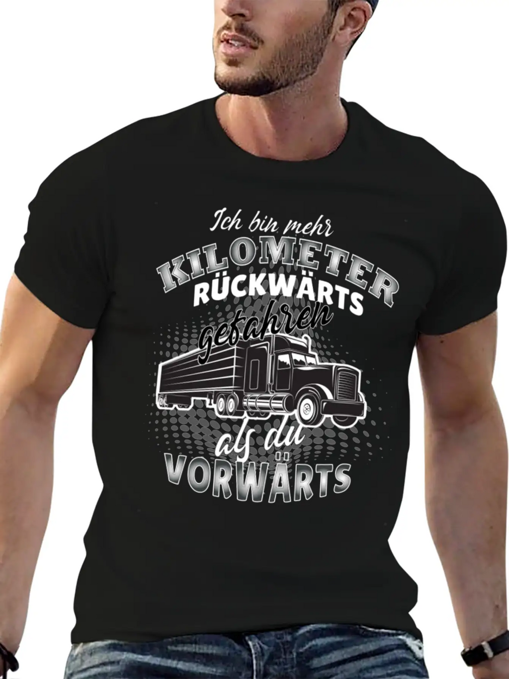 Truck Driver T Shirt Stylish Everyday T-Shirt – Unisex Basic Cotton Tee
