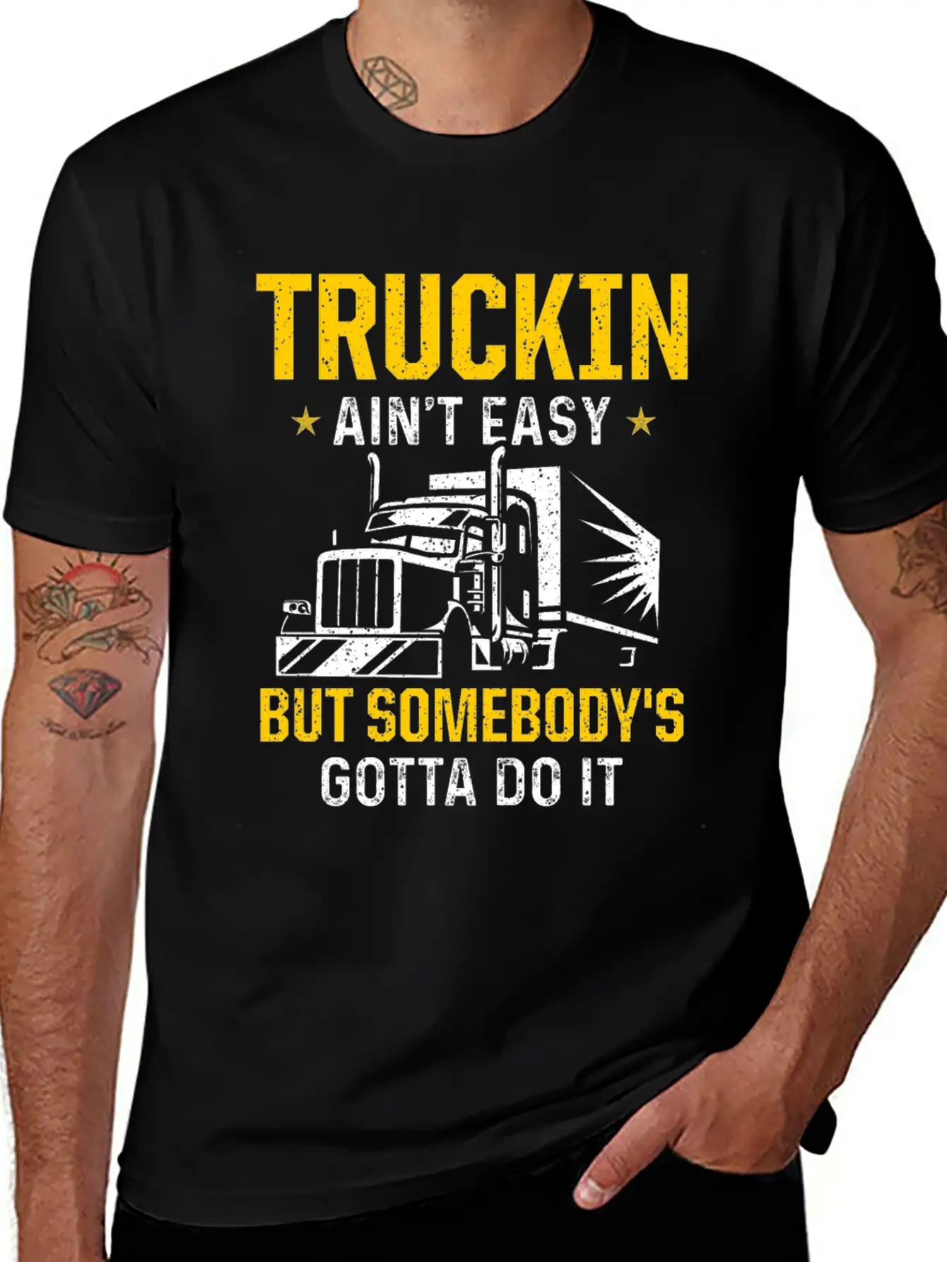 Truck Driver Trucker Driving Unisex Casual T-Shirt – Clean Design For Daily Comfort