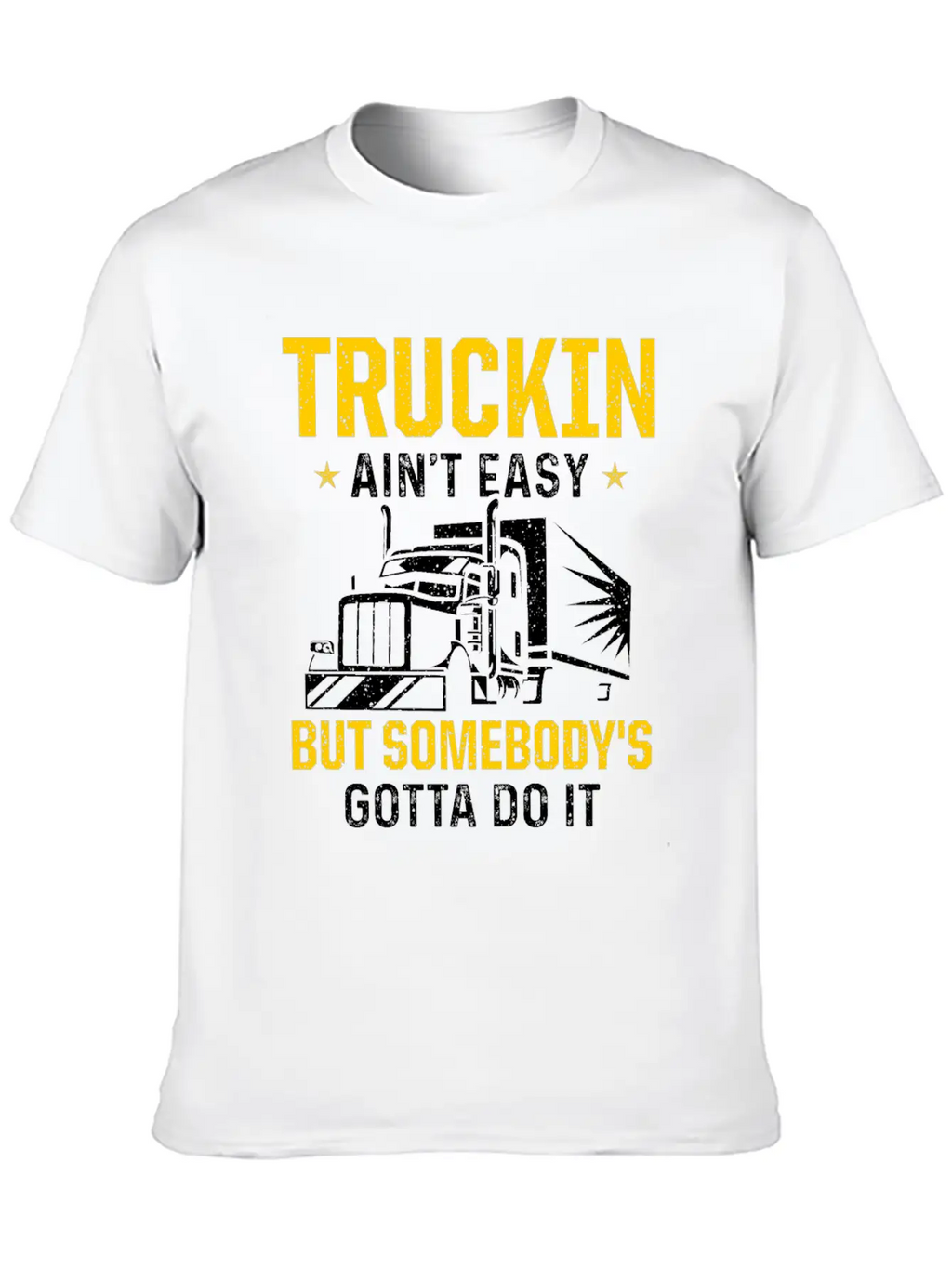 Truck Driver Trucker Driving Unisex Casual T-Shirt – Clean Design For Daily Comfort