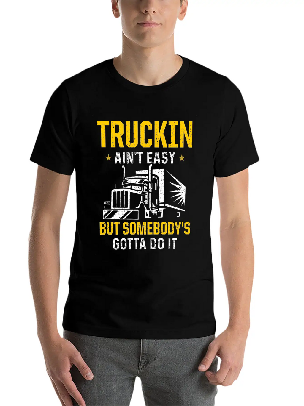 Truck Driver Trucker Driving Unisex Casual T-Shirt – Clean Design For Daily Comfort
