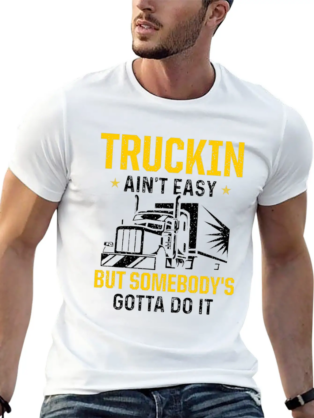 Truck Driver Trucker Driving Unisex Casual T-Shirt – Clean Design For Daily Comfort