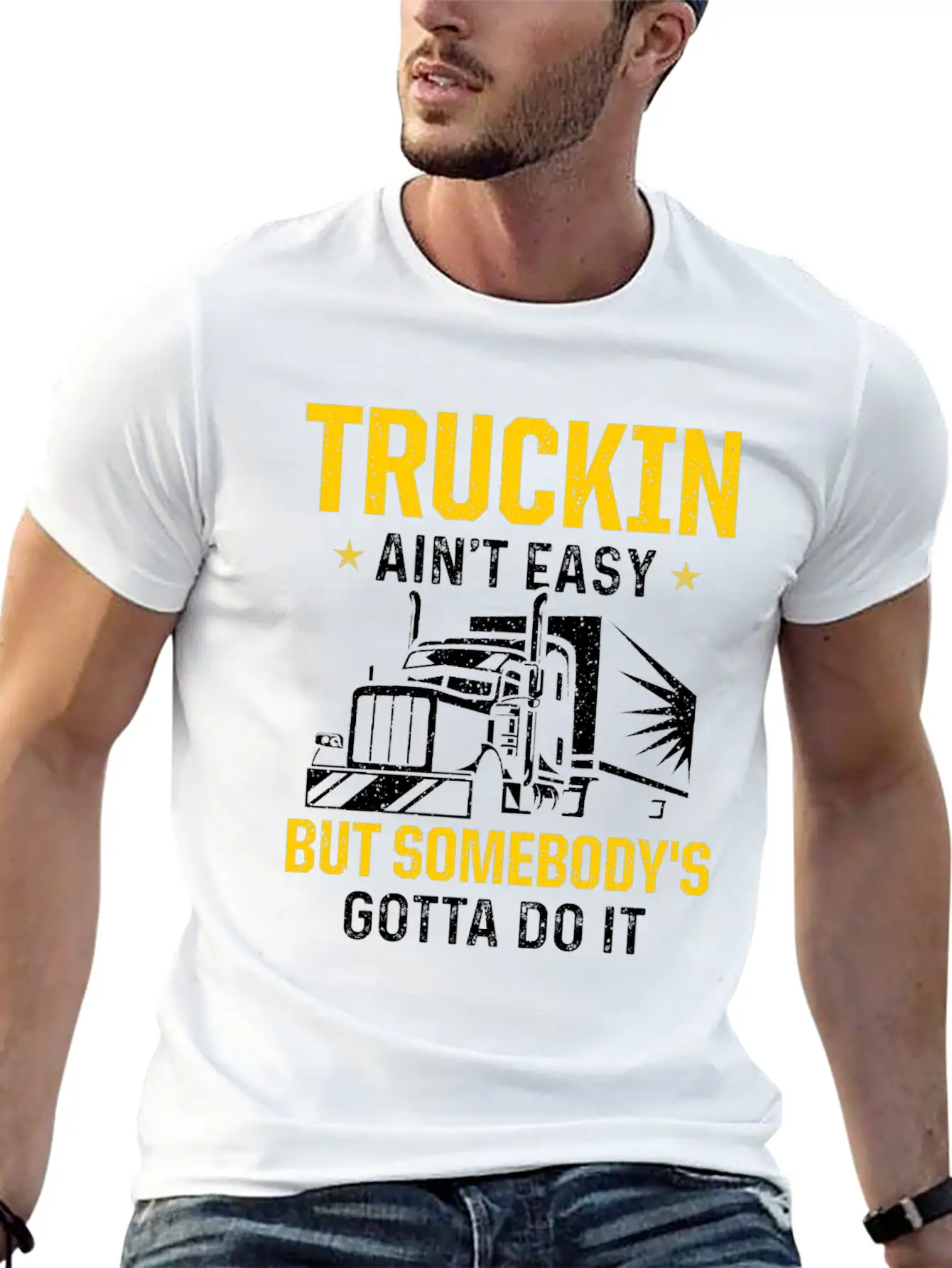 Truck Driver Trucker Driving Unisex Casual T-Shirt – Clean Design For Daily Comfort