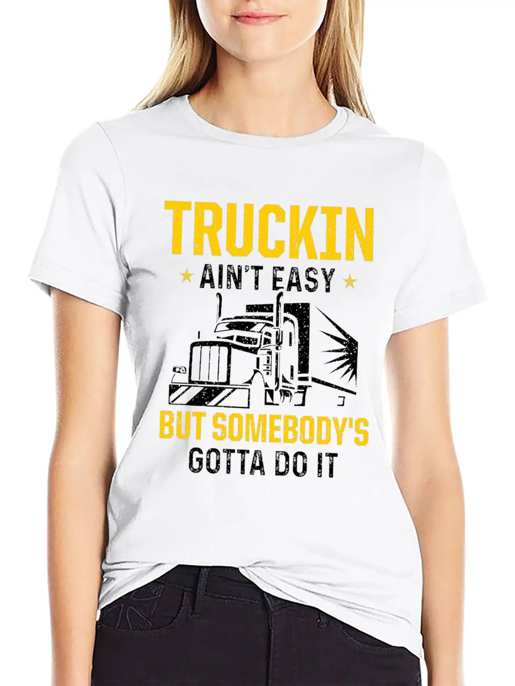 Truck Driver Trucker Driving Unisex Casual T-Shirt – Clean Design For Daily Comfort