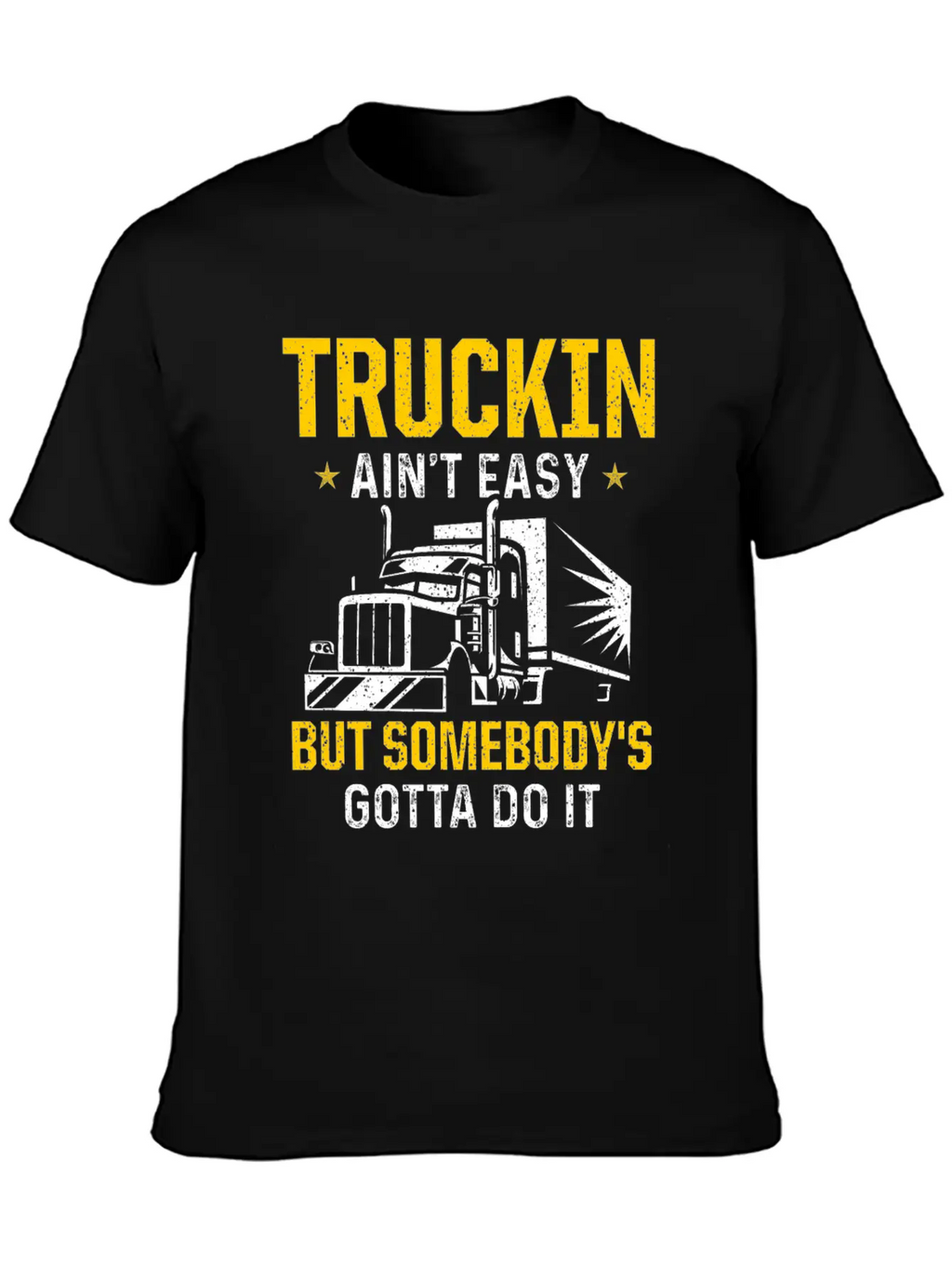 Truck Driver Trucker Driving Unisex Casual T-Shirt – Clean Design For Daily Comfort