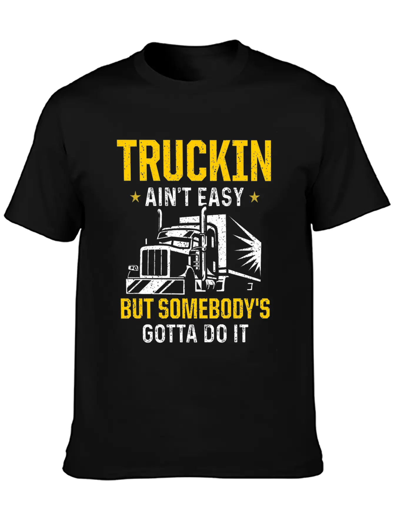 Truck Driver Trucker Driving Unisex Casual T-Shirt – Clean Design For Daily Comfort