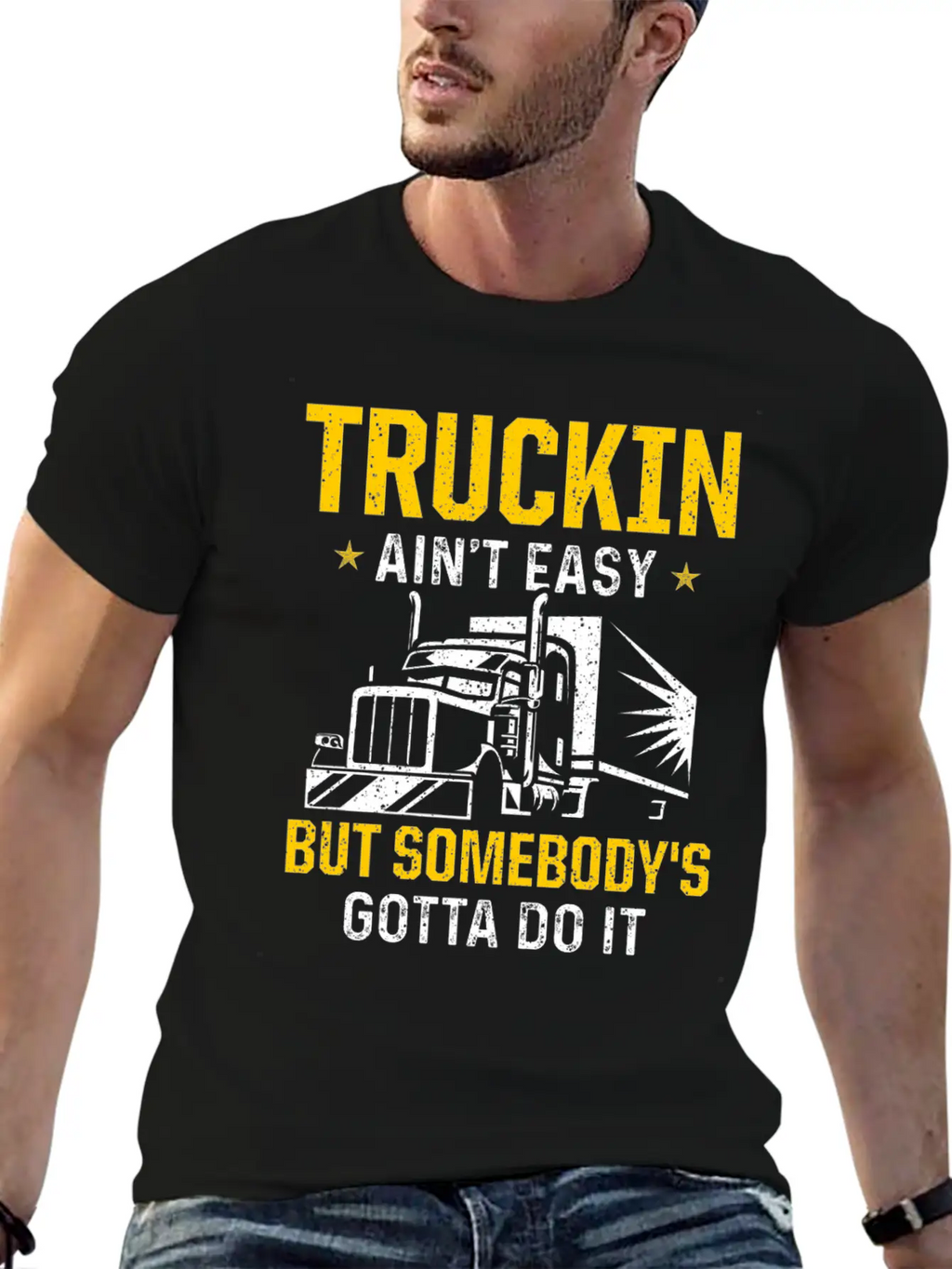 Truck Driver Trucker Driving Unisex Casual T-Shirt – Clean Design For Daily Comfort
