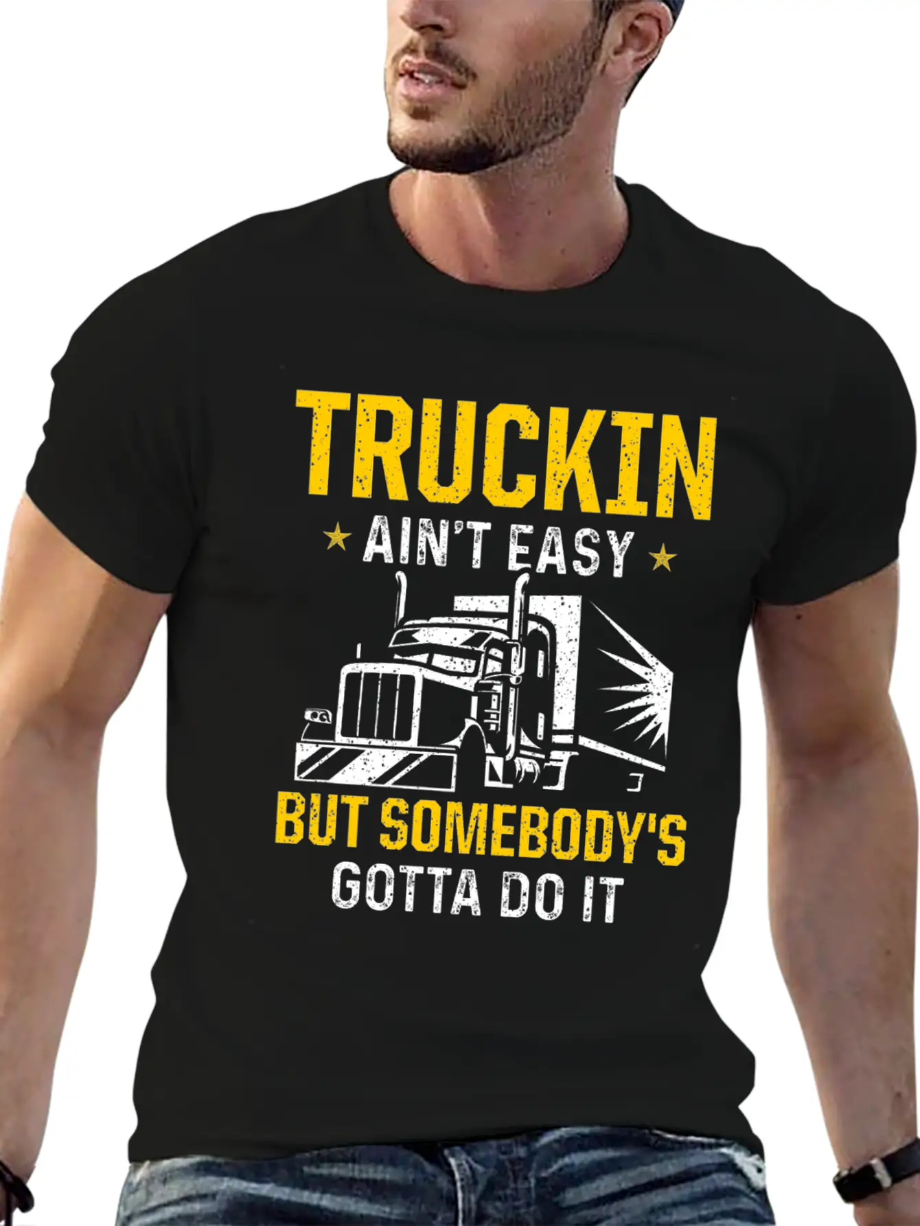 Truck Driver Trucker Driving Unisex Casual T-Shirt – Clean Design For Daily Comfort