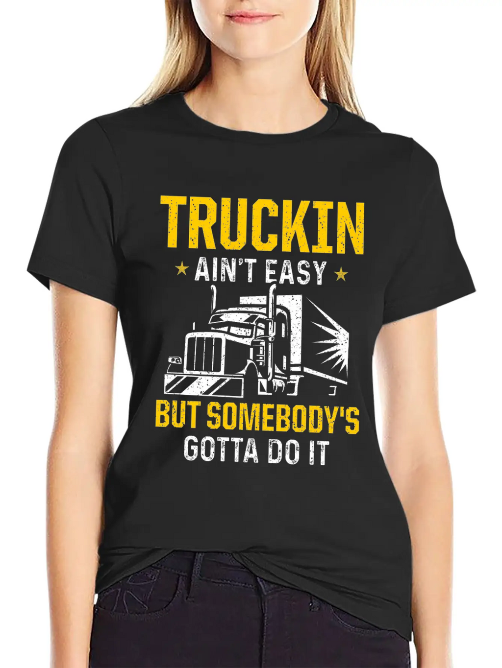 Truck Driver Trucker Driving Unisex Casual T-Shirt – Clean Design For Daily Comfort