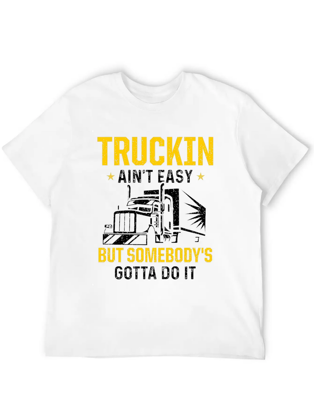 Truck Driver Trucker Driving Unisex Casual T-Shirt – Clean Design For Daily Comfort