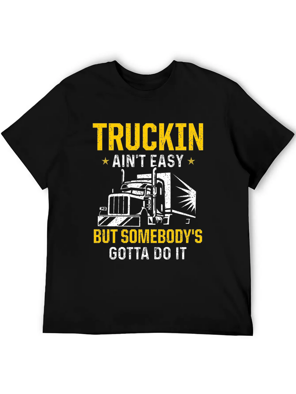 Truck Driver Trucker Driving Unisex Casual T-Shirt – Clean Design For Daily Comfort