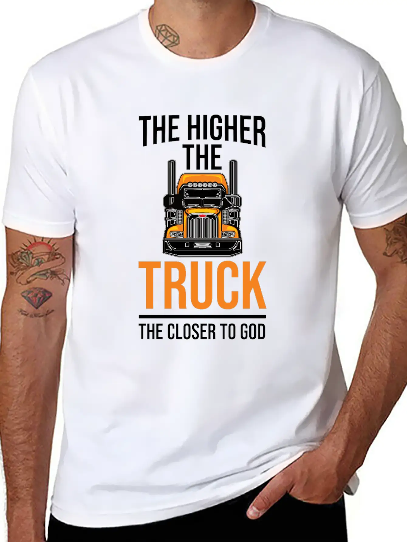 Truck Driver Trucking Trucker Essential Cotton Tee For Daily Outfits – Unisex Style