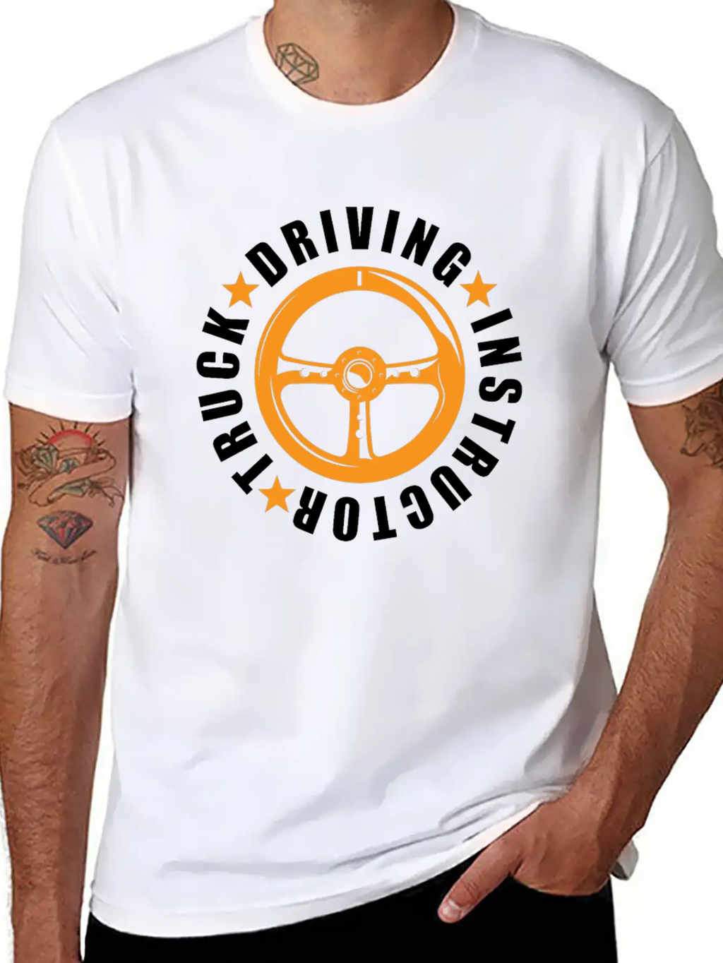 Truck Driving Instructor Classic Cotton Tee – Unisex Comfort For Any Season
