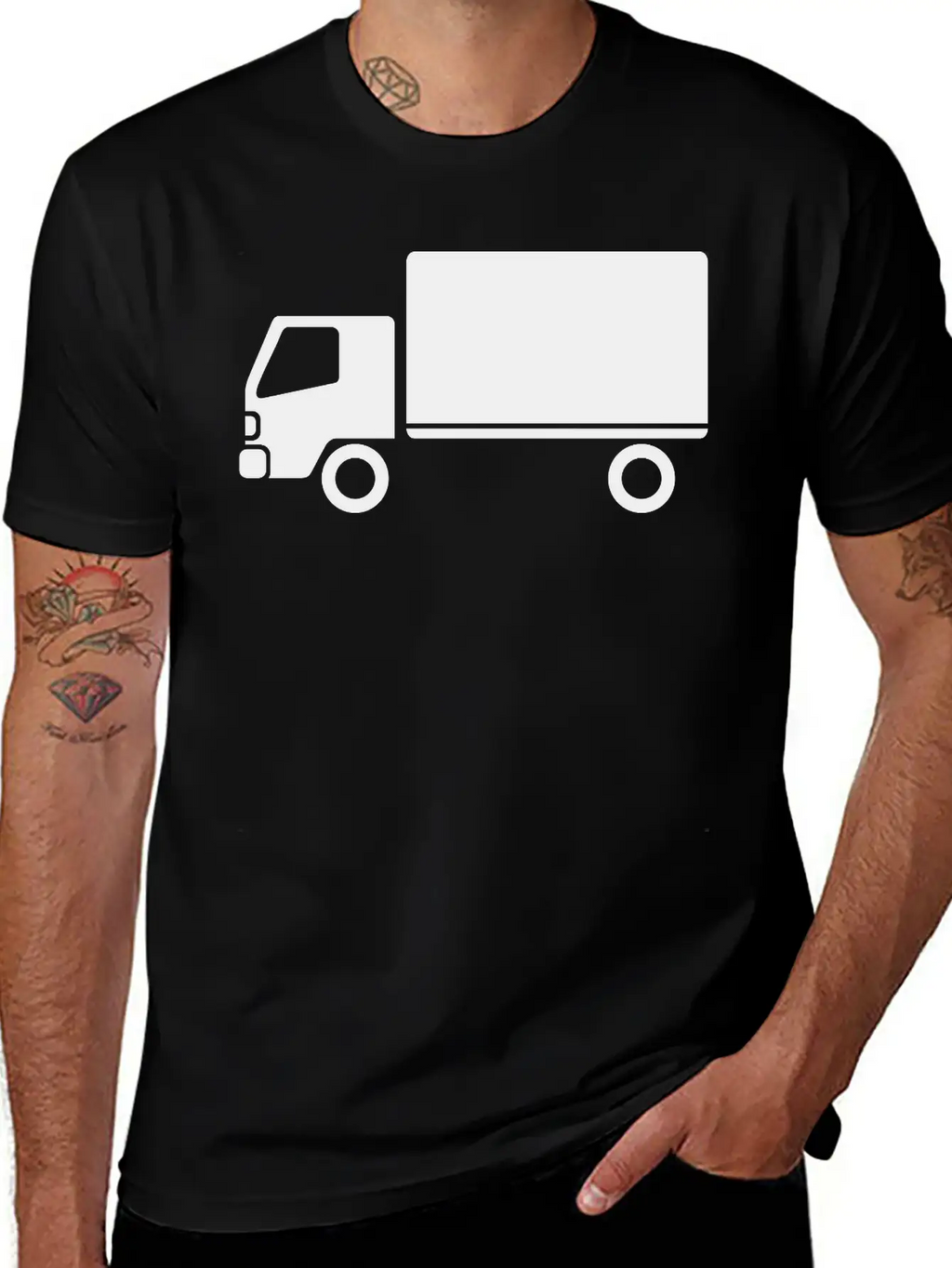 Truck Essential Cotton Tee For Daily Outfits – Unisex Style