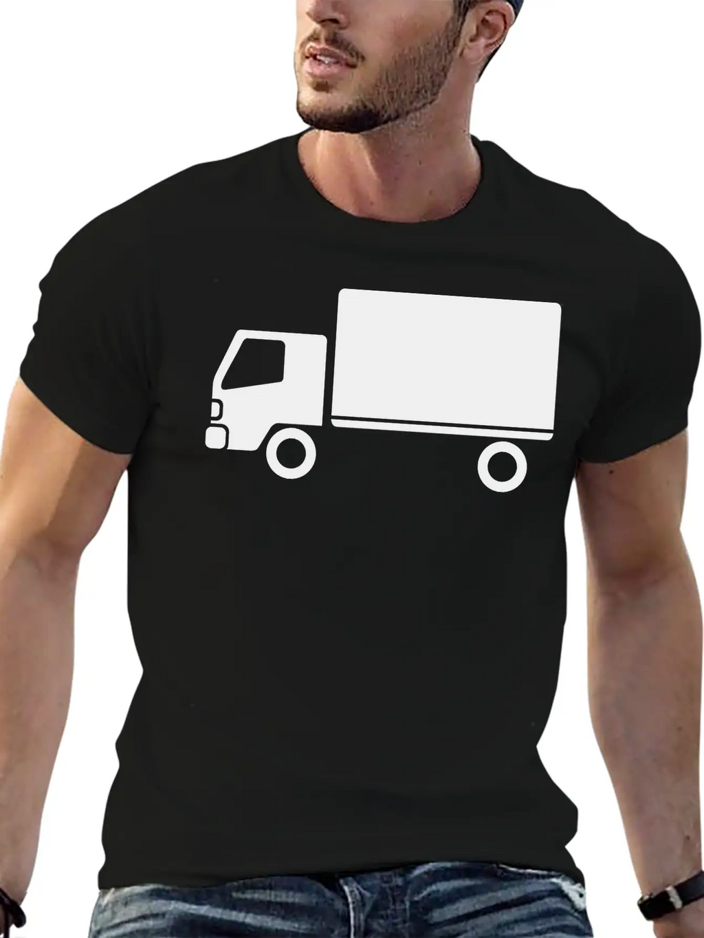 Truck Essential Cotton Tee For Daily Outfits – Unisex Style
