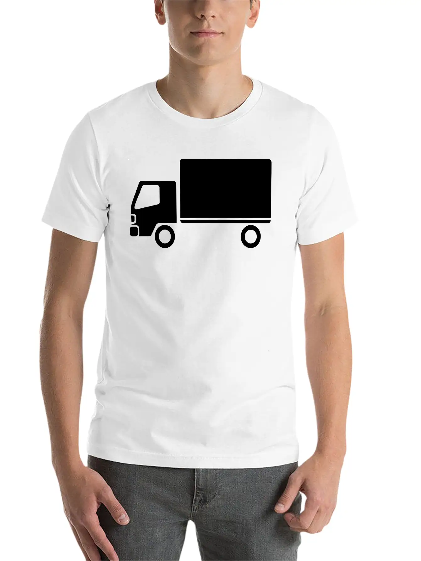 Truck Essential Cotton Tee For Daily Outfits – Unisex Style