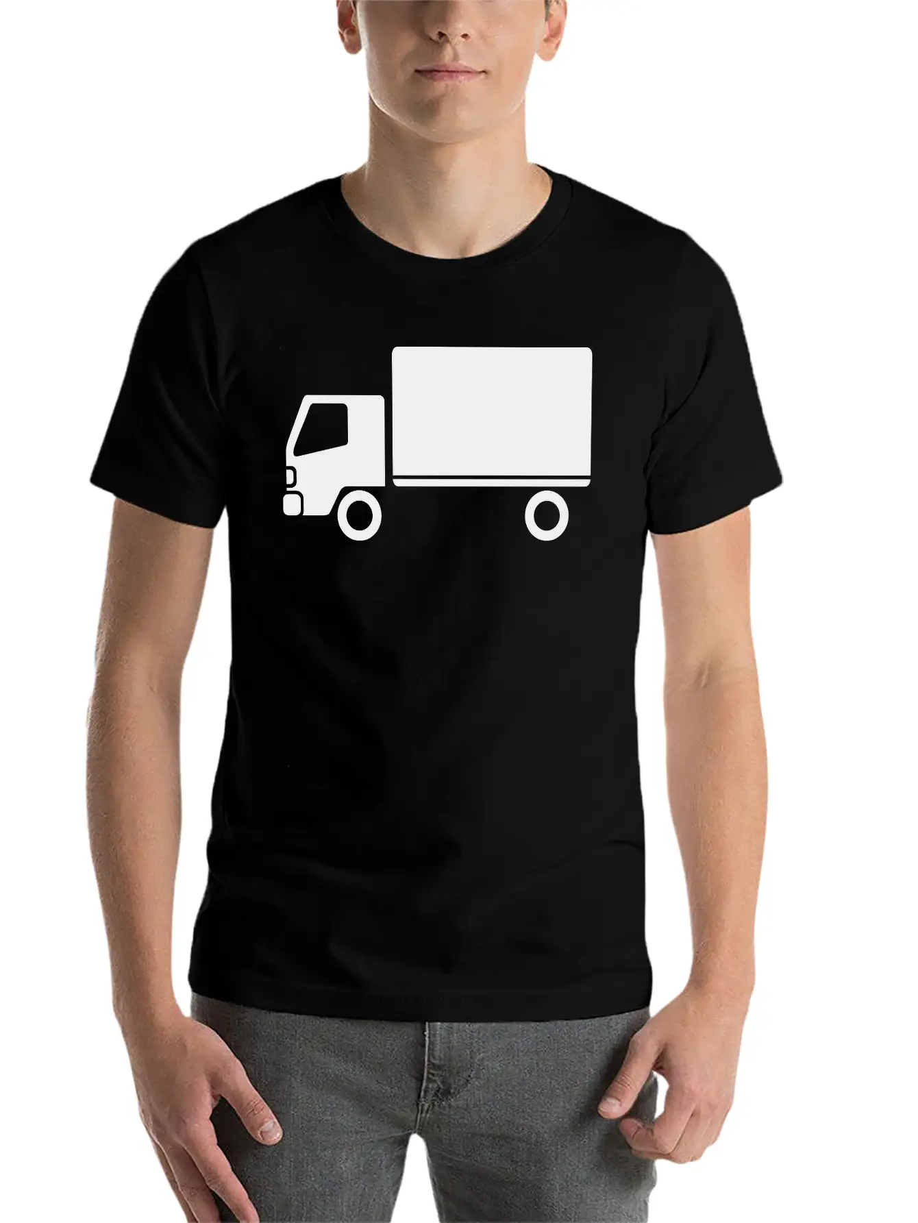 Truck Essential Cotton Tee For Daily Outfits – Unisex Style