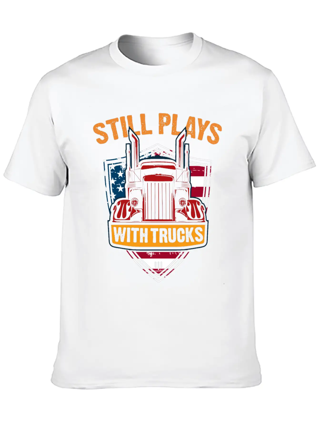 Truck Gift Idea Play Breathable Graphic T-Shirt – Perfect For Casual Days