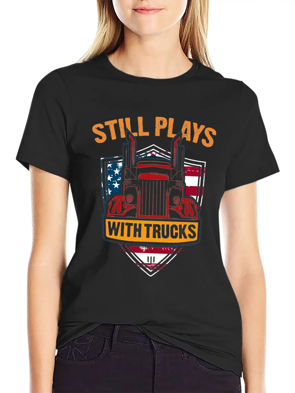 Truck Gift Idea Play Breathable Graphic T-Shirt – Perfect For Casual Days