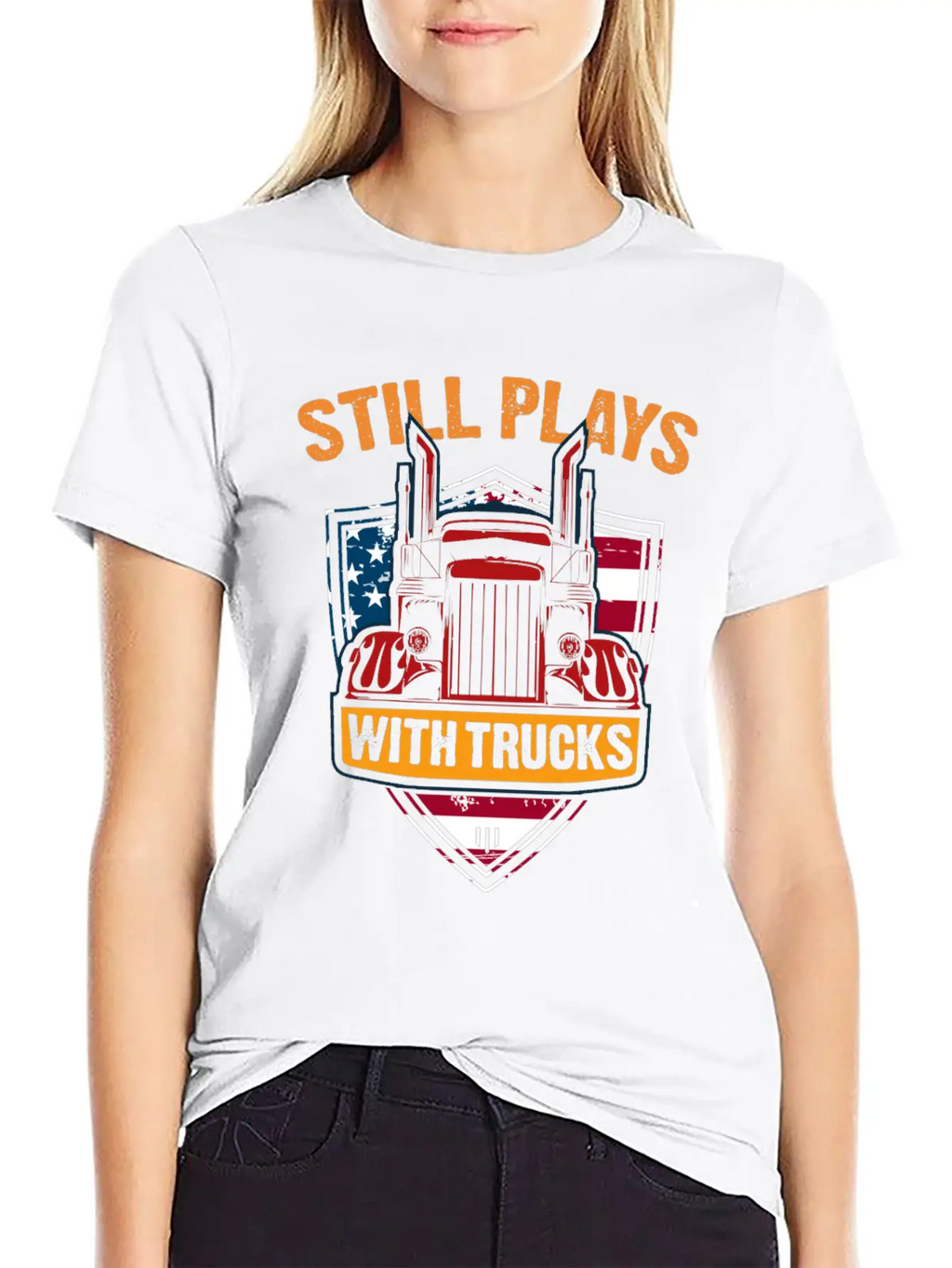 Truck Gift Idea Play Breathable Graphic T-Shirt – Perfect For Casual Days