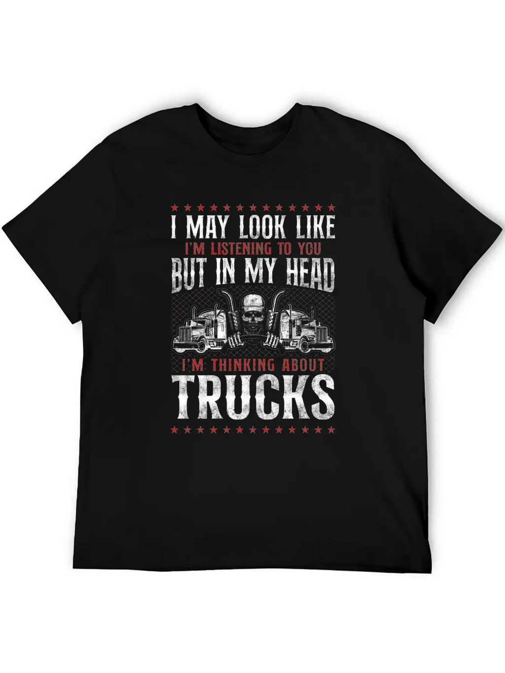Trucker Truck Driver Vintage I May Classic Cotton Tee – Unisex Comfort For Any Season