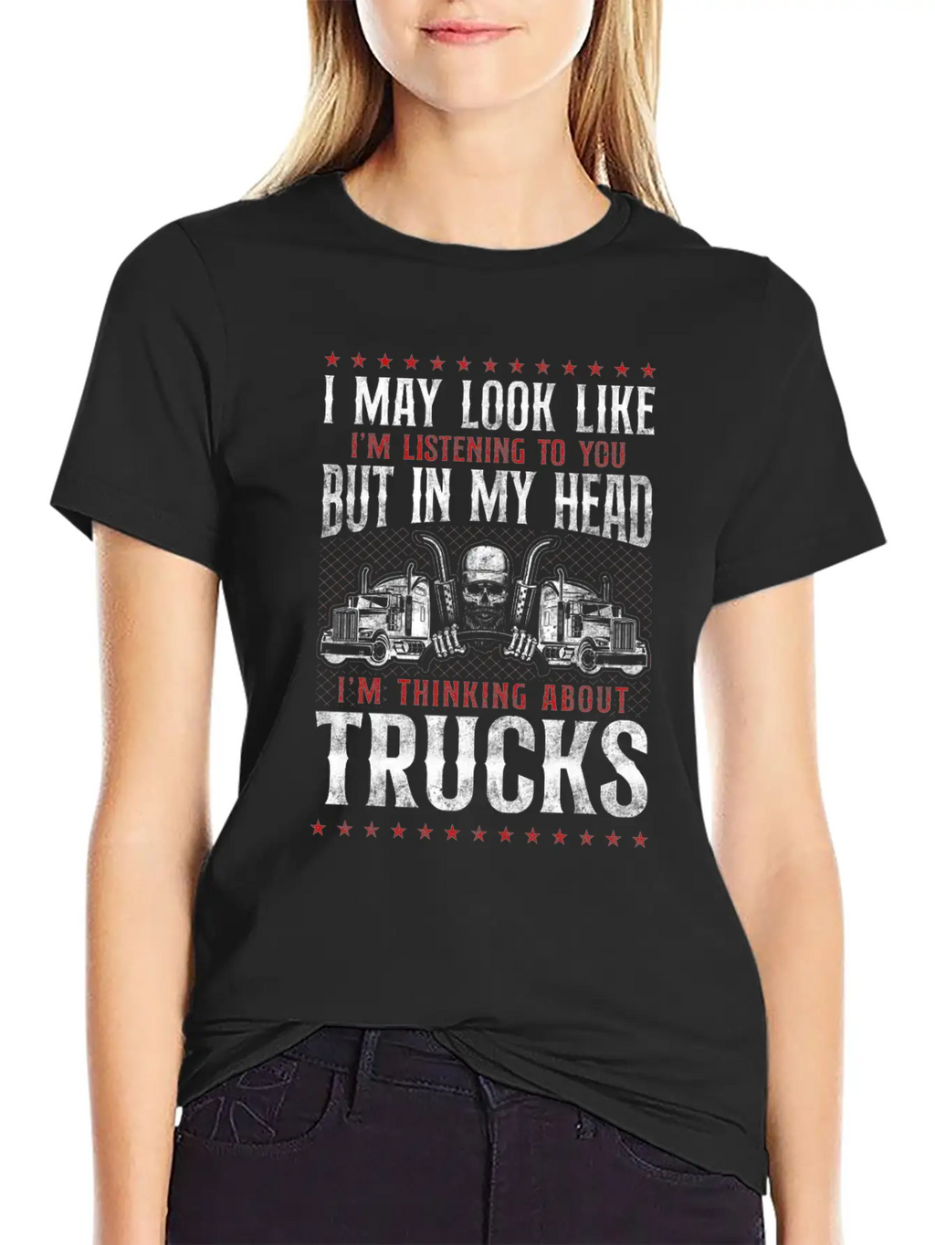 Trucker Truck Driver Vintage I May Classic Cotton Tee – Unisex Comfort For Any Season