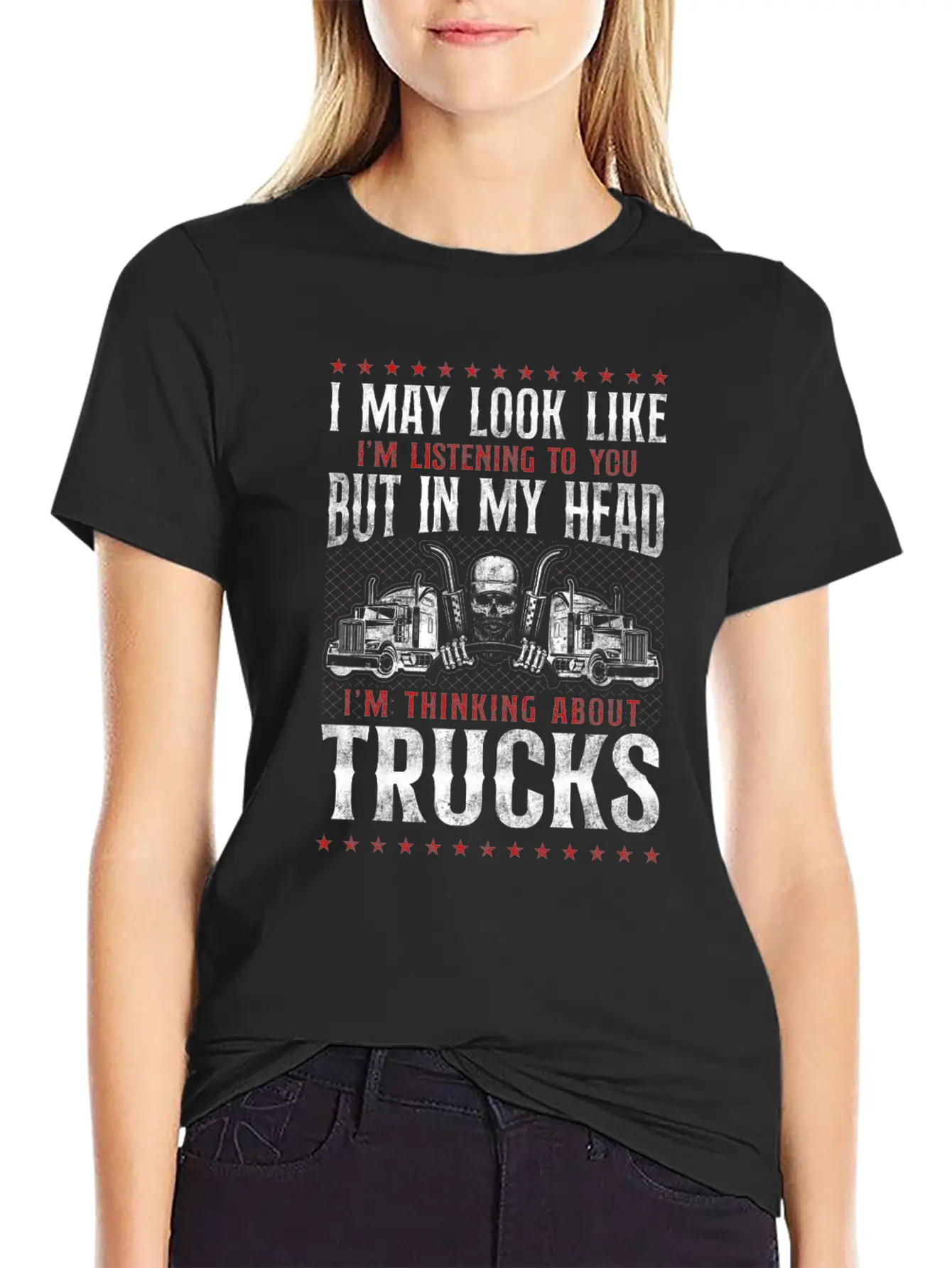 Trucker Truck Driver Vintage I May Classic Cotton Tee – Unisex Comfort For Any Season