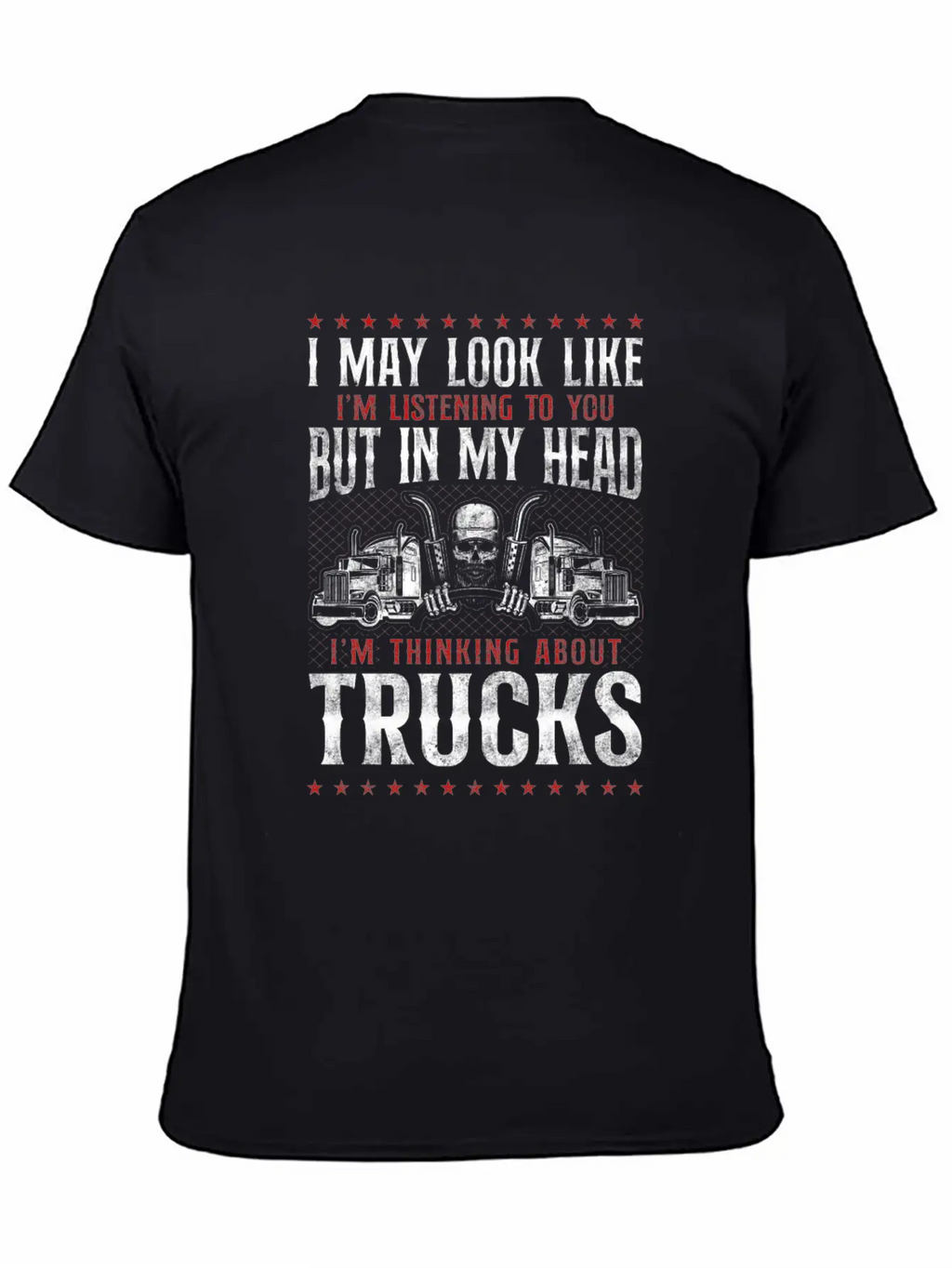 Trucker Truck Driver Vintage I May Classic Cotton Tee – Unisex Comfort For Any Season