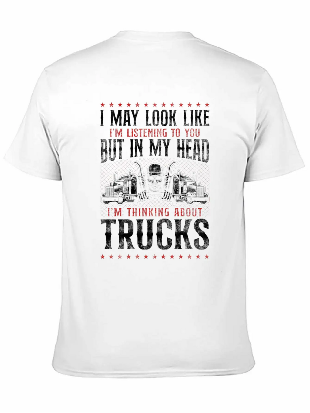 Trucker Truck Driver Vintage I May Classic Cotton Tee – Unisex Comfort For Any Season