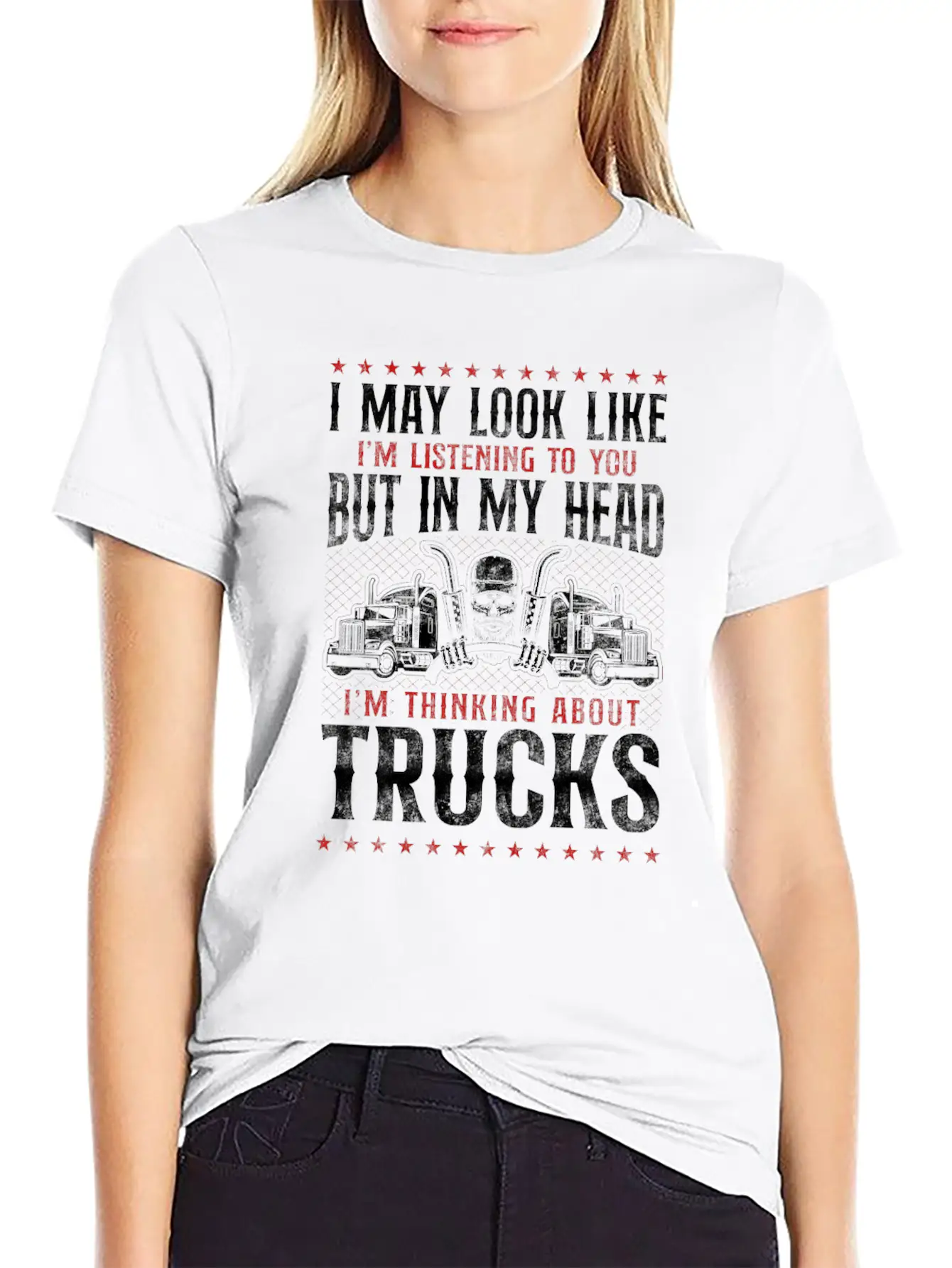 Trucker Truck Driver Vintage I May Classic Cotton Tee – Unisex Comfort For Any Season