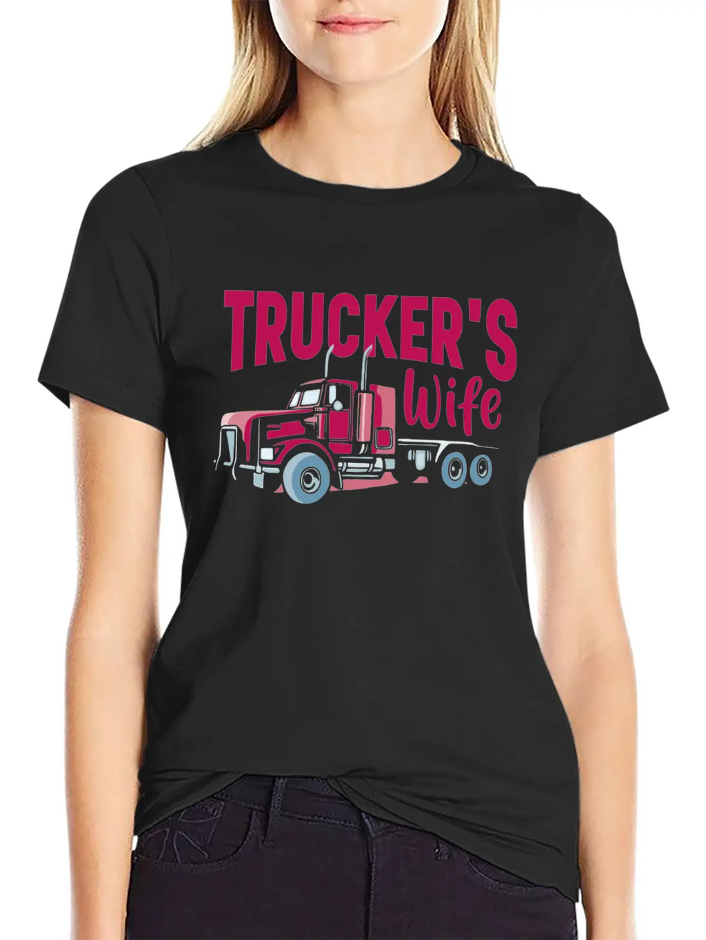 Trucker Wife Truck Driver Apparel Classic Cotton Tee – Unisex Comfort For Any Season