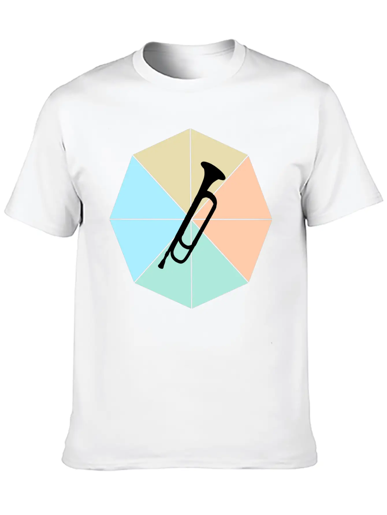 Trumpet Basic Graphic T-Shirt – Daily Comfort In Soft Cotton