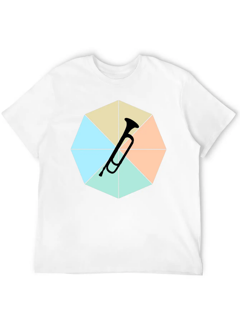 Trumpet Basic Graphic T-Shirt – Daily Comfort In Soft Cotton