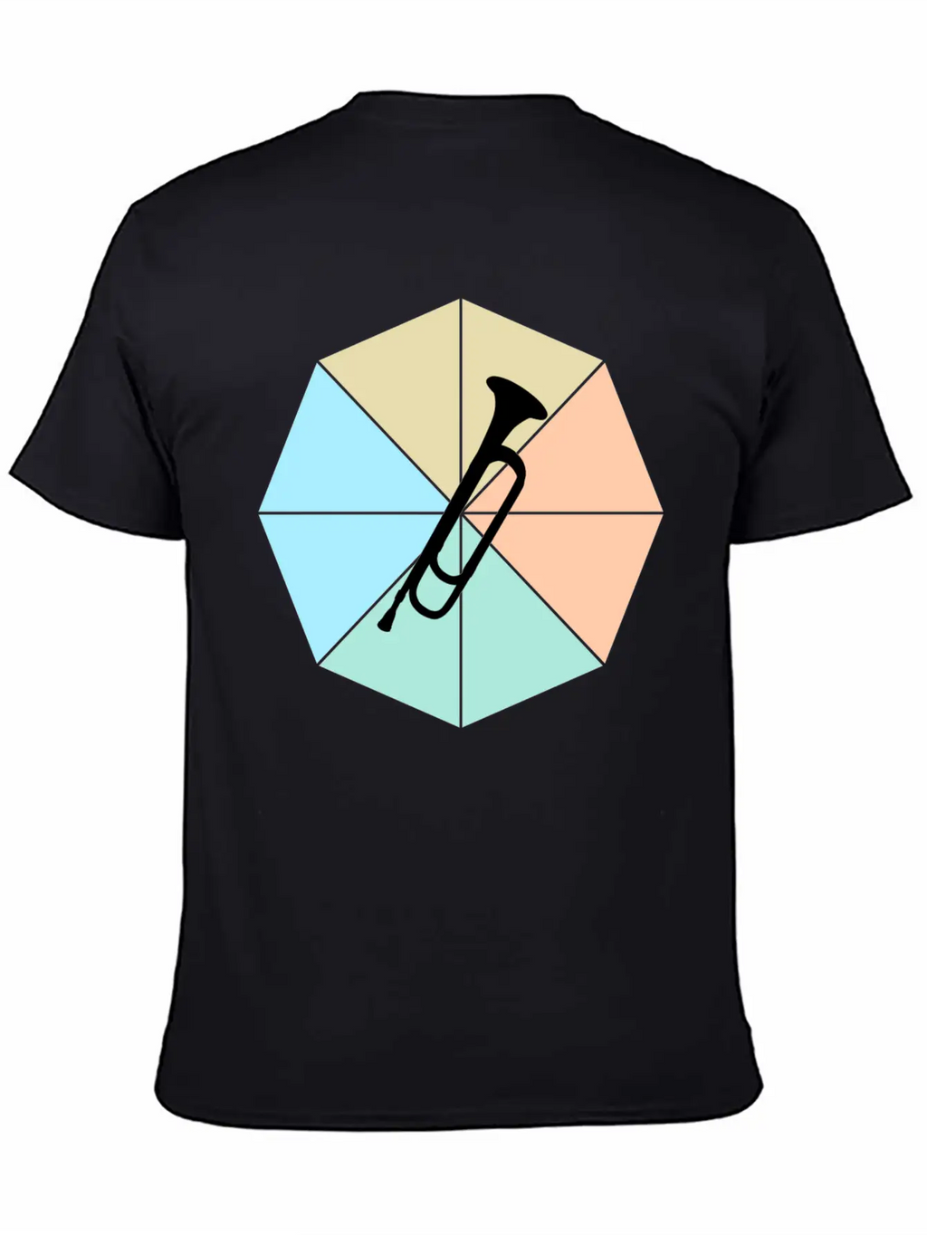 Trumpet Basic Graphic T-Shirt – Daily Comfort In Soft Cotton