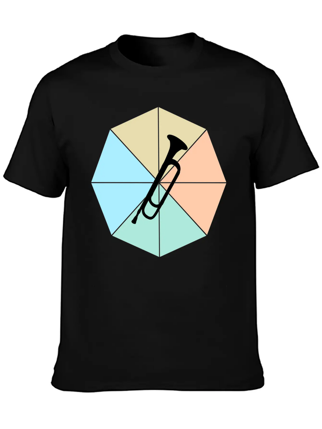 Trumpet Basic Graphic T-Shirt – Daily Comfort In Soft Cotton