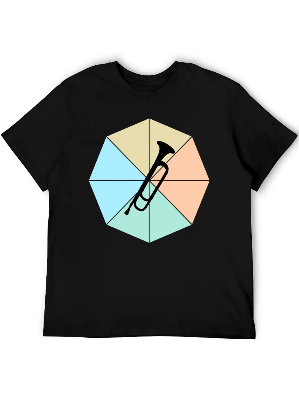Trumpet Basic Graphic T-Shirt – Daily Comfort In Soft Cotton