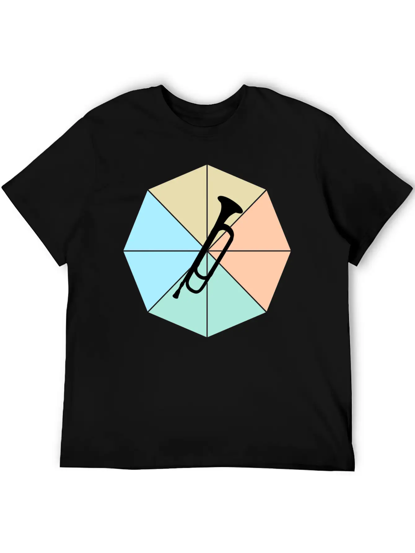 Trumpet Basic Graphic T-Shirt – Daily Comfort In Soft Cotton