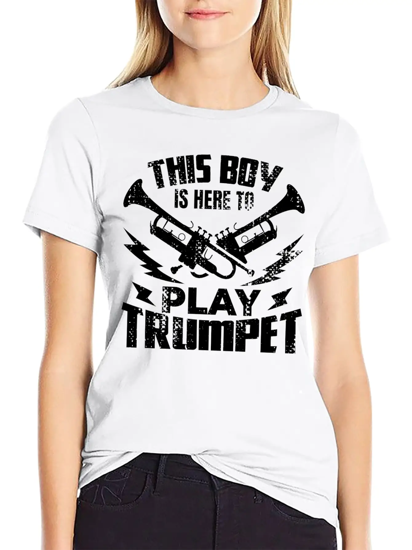 Trumpet Boy Unisex Casual T-Shirt – Clean Design For Daily Comfort