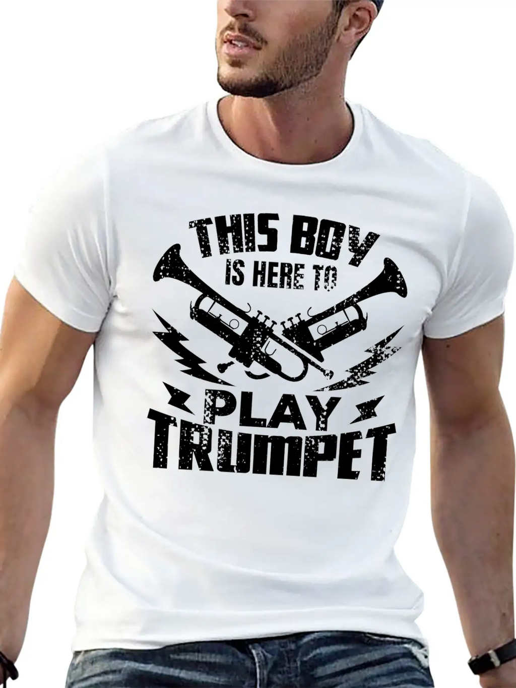 Trumpet Boy Unisex Casual T-Shirt – Clean Design For Daily Comfort