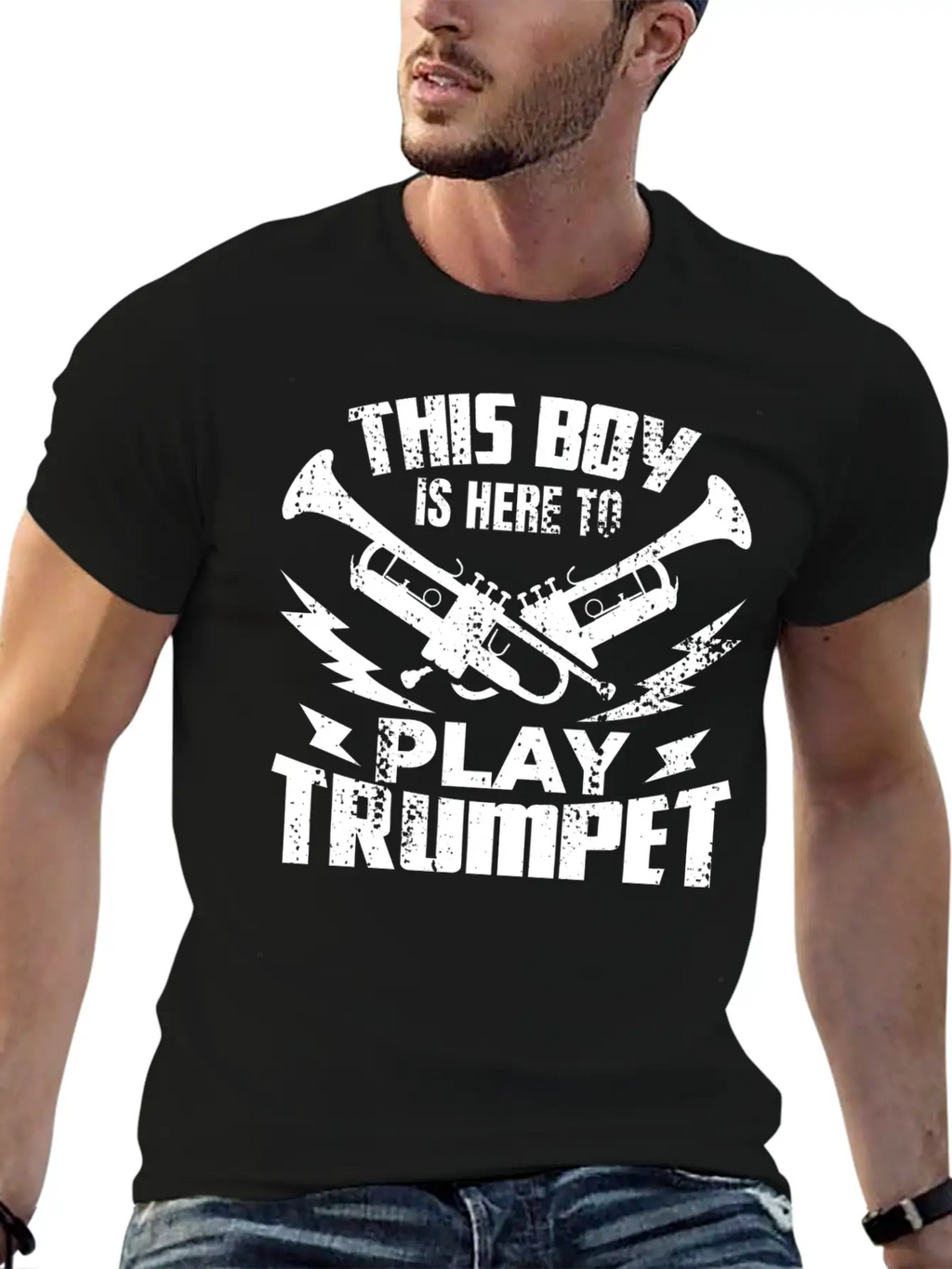 Trumpet Boy Unisex Casual T-Shirt – Clean Design For Daily Comfort
