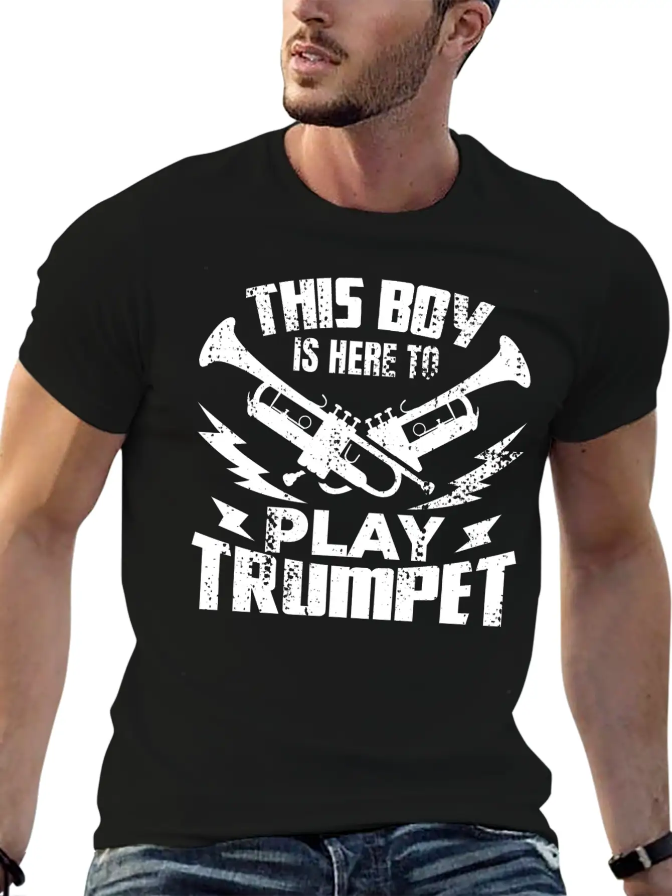 Trumpet Boy Unisex Casual T-Shirt – Clean Design For Daily Comfort