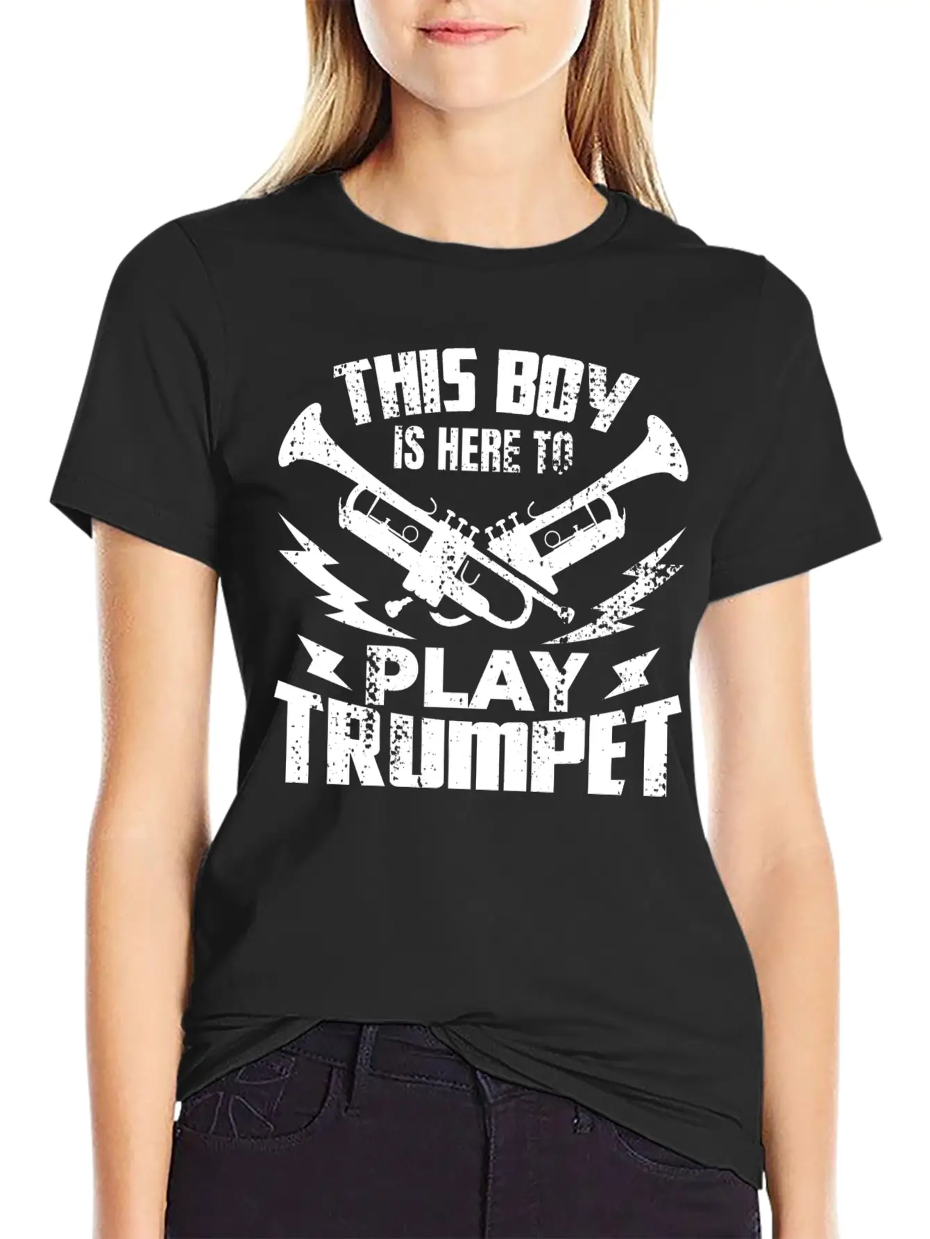 Trumpet Boy Unisex Casual T-Shirt – Clean Design For Daily Comfort