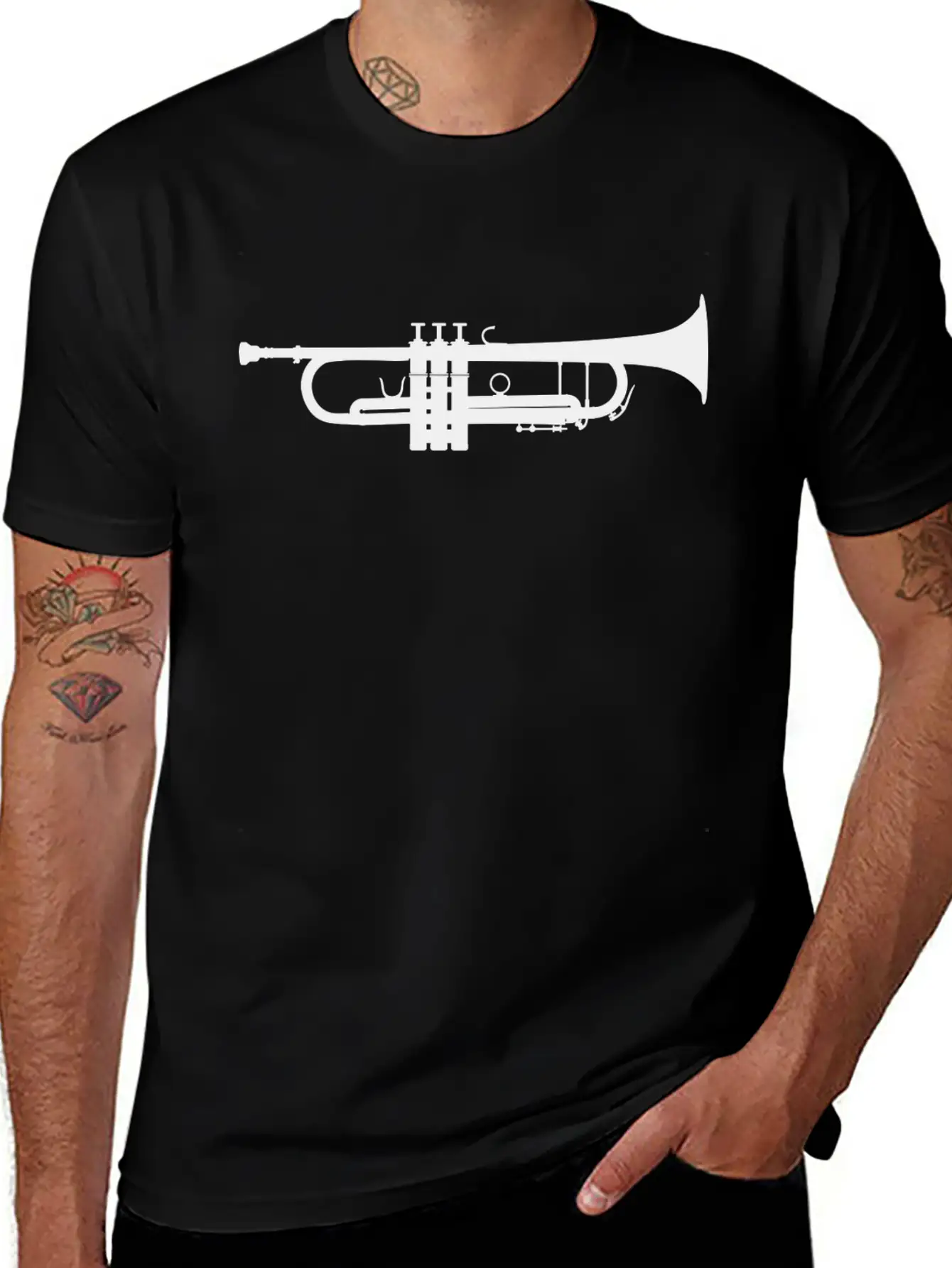 Trumpet Classic Cotton Tee – Unisex Comfort For Any Season