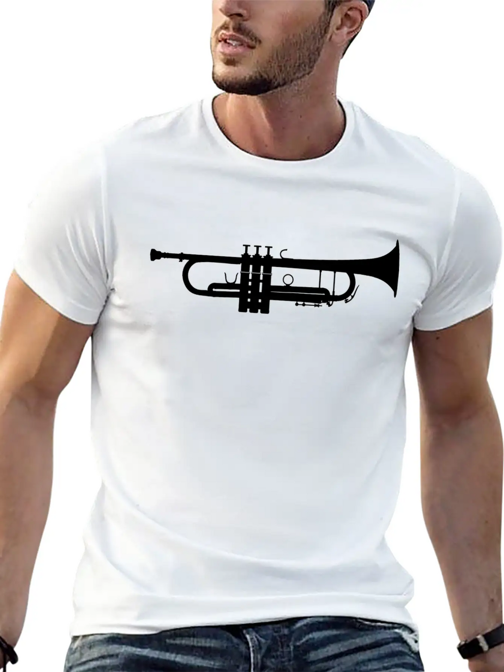 Trumpet Classic Cotton Tee – Unisex Comfort For Any Season