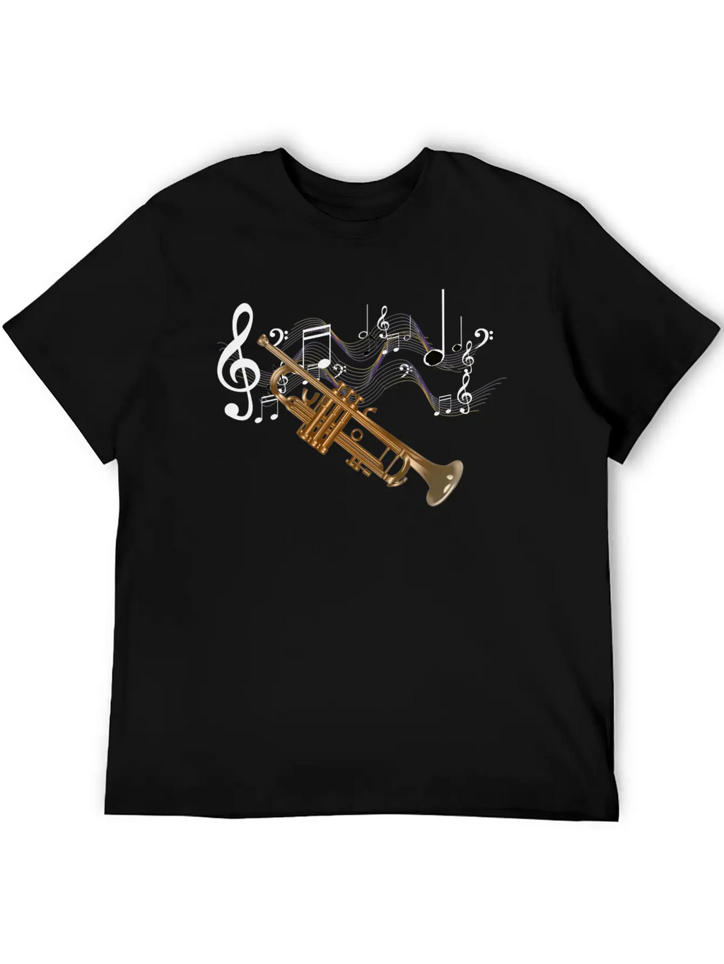 Trumpet Essential Cotton Tee For Daily Outfits – Unisex Style