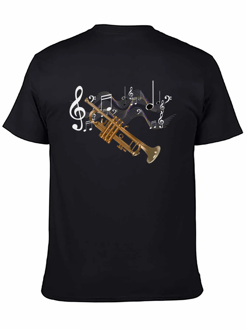 Trumpet Essential Cotton Tee For Daily Outfits – Unisex Style