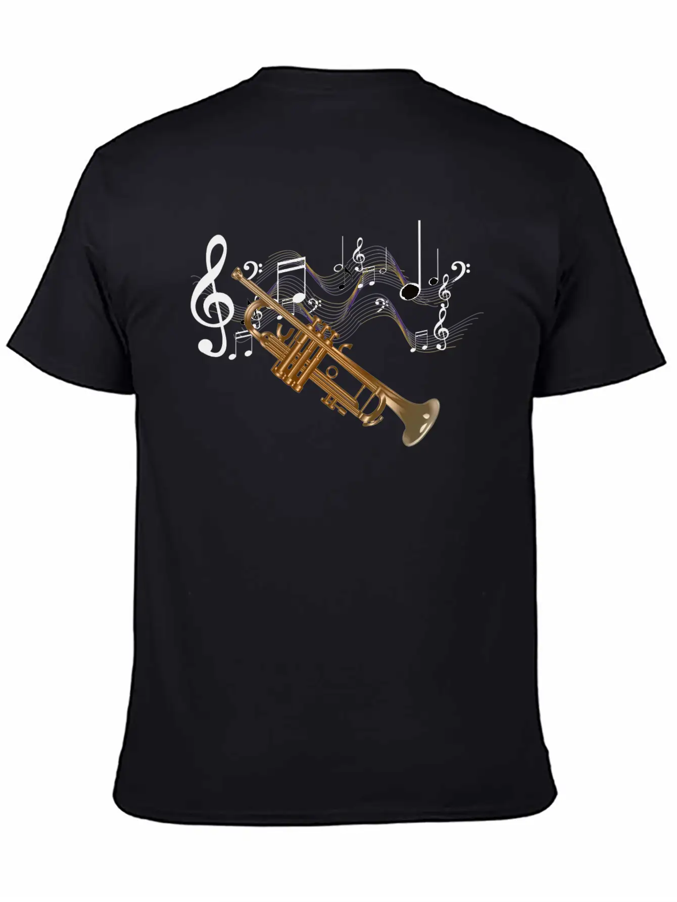 Trumpet Essential Cotton Tee For Daily Outfits – Unisex Style