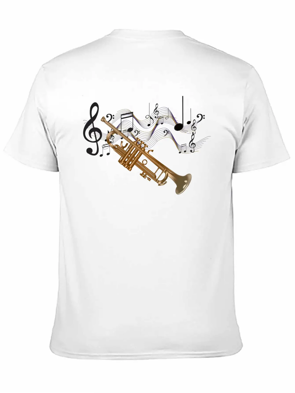 Trumpet Essential Cotton Tee For Daily Outfits – Unisex Style