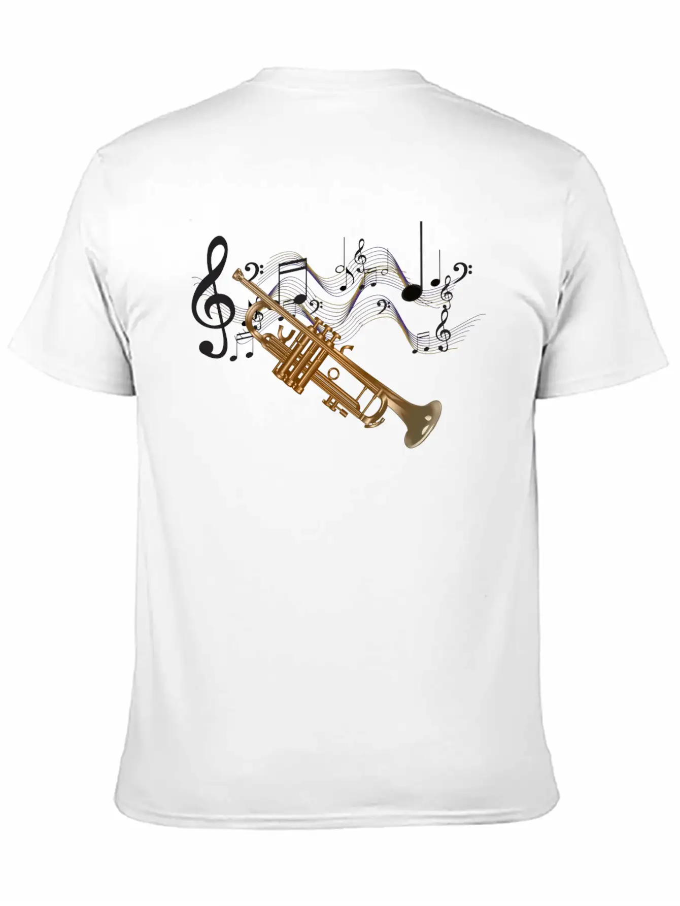 Trumpet Essential Cotton Tee For Daily Outfits – Unisex Style